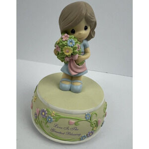 Precious‎ Moments-'Love Is The Greatest Blessing' Musical Figurine #124100 In Bx